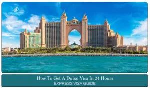 Dubai visa in 24 hours, | Dubai Visa for Indians in 24 hours blog banner by dubai visit visa