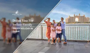 Dubai visa for Indian family | Dubai tourist visa for Indians blog banner by dubai visit visa
