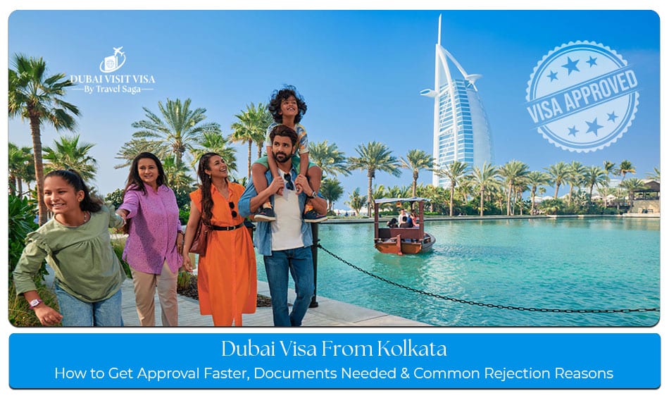 Kolkata to Dubai visa process